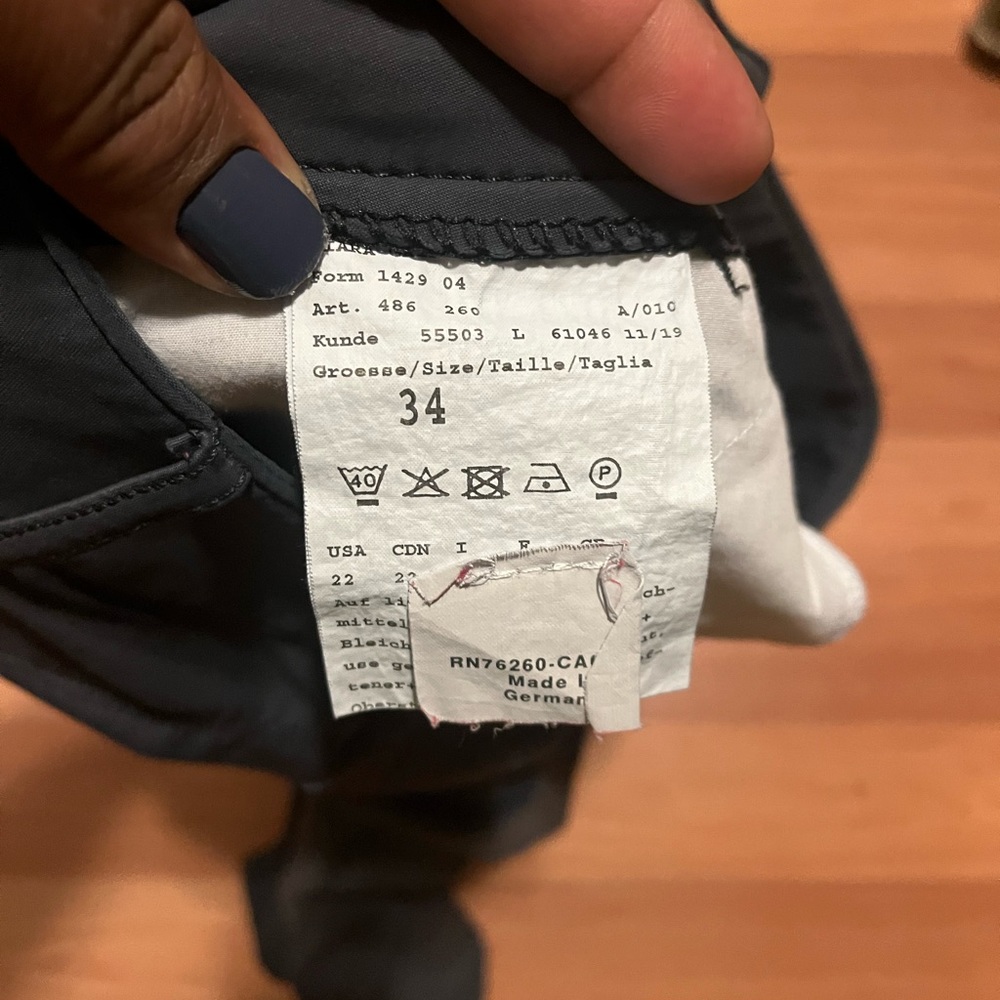 Women's Gray Riding Pants - Picture 7 of 11